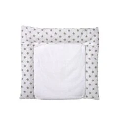 Schardt Wickelauflage Big Stars Beige 80x75 Cm Inkl. Abnehmbarem Frotteebezug