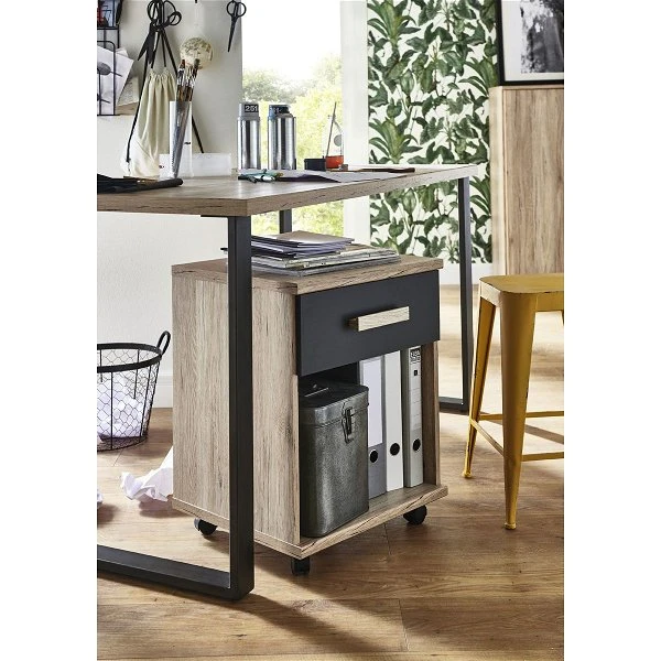 Wimex Cariba Rollcontainer San Remo-Eiche / Graphit 3 Wimex Cariba Rollcontainer San Remo-Eiche / Graphit