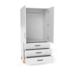 Nature Kid Cory Kinderzimmer Weiß/natur 7-teilig Mit Hausbett 90 X 200 Cm Mit Dach 14 Nature Kid Cory Kinderzimmer Weiß/natur 7-teilig Mit Hausbett 90 X 200 Cm Mit Dach -Kinder Geschäft catania kleiderschrank a 2 gr 2