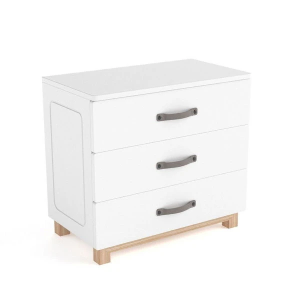 Nature Kid Cory Kinderzimmer Weiß/natur 7-teilig Mit Hausbett 90 X 200 Cm Mit Dach 8 Nature Kid Cory Kinderzimmer Weiß/natur 7-teilig Mit Hausbett 90 X 200 Cm Mit Dach – Bild 6