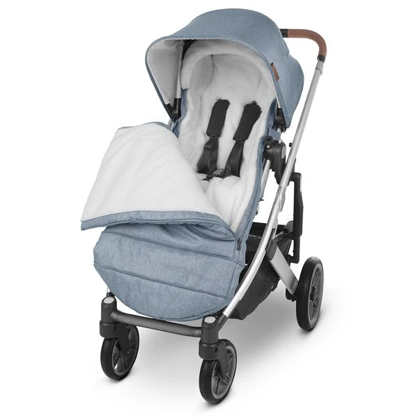 UPPAbaby Fußsack Cozy Ganoosh Jordan Grau Melange 4 UPPAbaby Fußsack Cozy Ganoosh Jordan Grau Melange – Bild 2