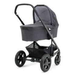 Joie Chrome DLX Set Pavement 2020 Inkl. Babywanne, Fußsack, Adapter & Regenverdeck