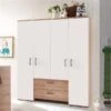 Mäusbacher Cindy Kleiderschrank 4-türig Asteiche/weiß Matt 1 Mäusbacher Cindy Kleiderschrank 4-türig Asteiche/weiß Matt -Kinder Geschäft cindy schrank 1