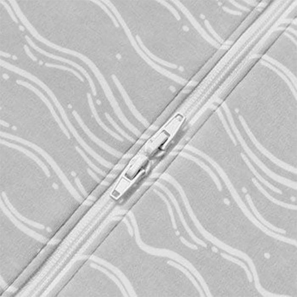 Ergobaby Babyschlafsack Silver Waves - Mittel TOG 1.0 4 Ergobaby Babyschlafsack Silver Waves - Mittel TOG 1.0 – Bild 2