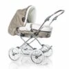 HESBA Condor Coupe Kinderwagen Außen 281 Innen 185 Teilleder - Räder Weiß 25 Cm, Griff Dunkelbrau 2 HESBA Condor Coupe Kinderwagen Außen 281 Innen 185 Teilleder - Räder Weiß 25 Cm, Griff Dunkelbrau -Kinder Geschäft condor coupe 250eva fb281 185 lg dunkelbraun 1
