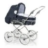 HESBA Condor Coupe Kinderwagen Außen 529 Innen 101 Teilleder Räder Weiß 30 Cm, Ledergriff Weiß -Kinder Geschäft condor coupe 300eva fb529 101 lg weiss