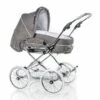HESBA Condor Coupe Kinderwagen Außen 767 Innen 109 Räder Weiß 30 Cm, Ledergriff Grau 1 HESBA Condor Coupe Kinderwagen Außen 767 Innen 109 Räder Weiß 30 Cm, Ledergriff Grau -Kinder Geschäft condor coupe 300eva fb767 109 lg grau