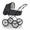 HESBA Condor Light Kinderwagen Außen 982 Innen 222 Black Edition - Räder Schwarz 30 Cm -Kinder Geschäft condor coupe 300sl fb982 222 black edition 1