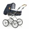 HESBA Condor Coupe Kinderwagen Außen 546 Innen 180 Teilleder - Räder Schwarz 30 Cm, Griff Hellbra -Kinder Geschäft condor light 300sl fb546 180 lg hellbraun 1