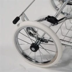 HESBA Condor Coupe Kinderwagen Außen 503 Innen 173 Räder Weiß 25 Cm, Ledergriff Hellbraun 26 HESBA Condor Coupe Kinderwagen Außen 503 Innen 173 Räder Weiß 25 Cm, Ledergriff Hellbraun -Kinder Geschäft cro9419