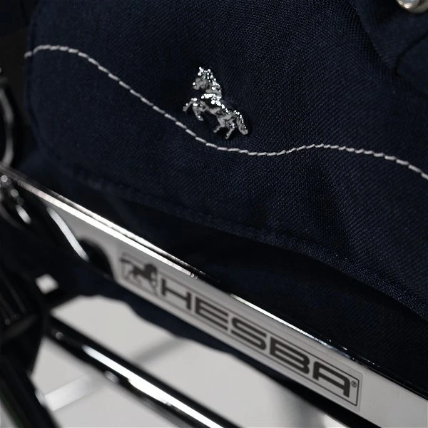 HESBA Condor Coupe Kinderwagen Außen 503 Innen 173 Räder Weiß 25 Cm, Ledergriff Hellbraun 14 HESBA Condor Coupe Kinderwagen Außen 503 Innen 173 Räder Weiß 25 Cm, Ledergriff Hellbraun – Bild 12