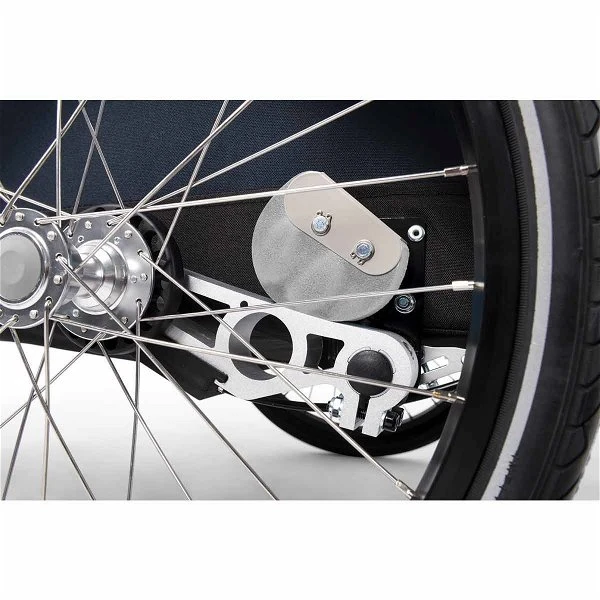 Croozer Kid Vaaya 1 Graphite Blue 2in1 Fahrradanhänger & Buggy-Set 10 Croozer Kid Vaaya 1 Graphite Blue 2in1 Fahrradanhänger & Buggy-Set – Bild 8