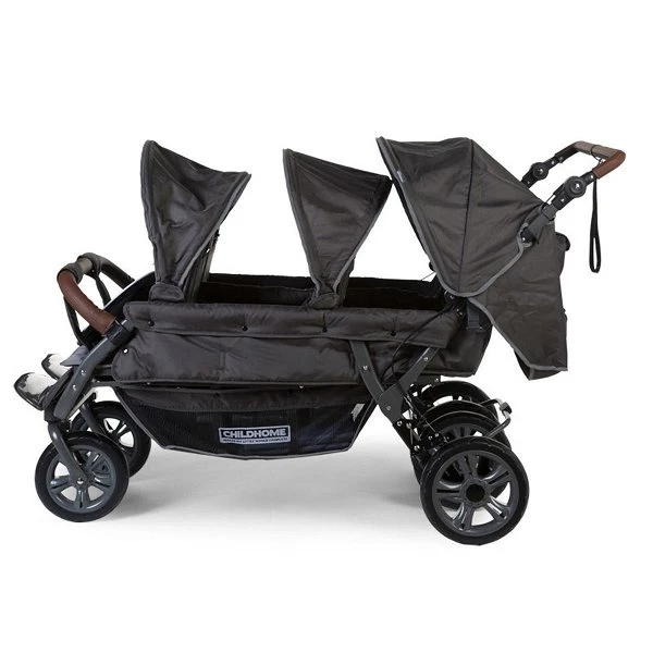 Childhome Neuer Six Seater Sechserwagen Anthrazit, Robust Und Komfortabel 4 Childhome Neuer Six Seater Sechserwagen Anthrazit, Robust Und Komfortabel – Bild 2