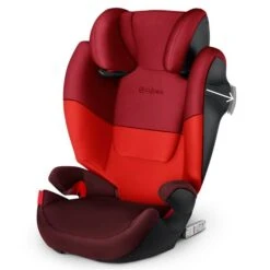 CYBEX Solution M-Fix Kindersitz Rumba Red Gruppe 2/3 -Kinder Geschäft cyb 18 y045 eu rure solutionmfix lspanimation screen hd 1