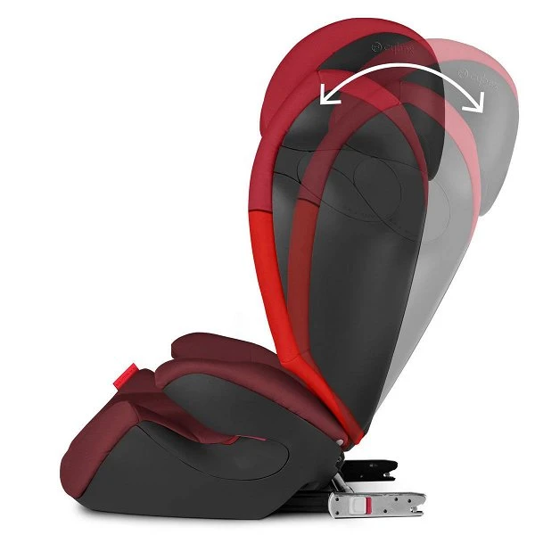 CYBEX Solution M-Fix Kindersitz Rumba Red Gruppe 2/3 – Bild 2