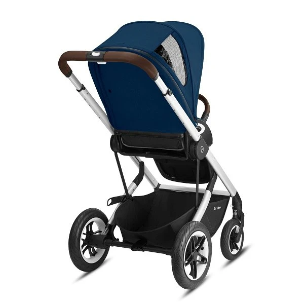 CYBEX Talos S LUX Sportwagen Navy Blue Gestell In Silver 6 CYBEX Talos S LUX Sportwagen Navy Blue Gestell In Silver – Bild 4