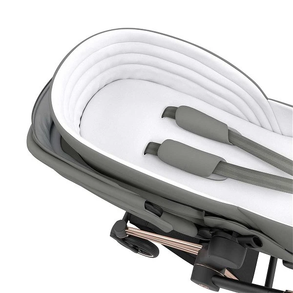 CYBEX Platinum Lite Cot Soho Grey New Generation Tragetasche 4 CYBEX Platinum Lite Cot Soho Grey New Generation Tragetasche – Bild 2