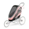 CYBEX ZENO Sitzpaket Silver Pink Einsitzer-Kabine -Kinder Geschäft cyb 21 zeno eu y045 sipi blpi greyedout screen hd