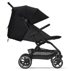 CYBEX Eezy S+2 Buggy Moon Black Gestell In Black | Mit All-Terrain Rädern -Kinder Geschäft cyb 22 int excl us y270 eezys 2 blk moob lieflat