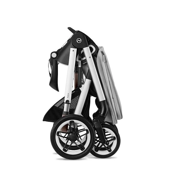 CYBEX Talos S LUX Kinderwagen Bundle Lava Grey Gestell In Silver 11 CYBEX Talos S LUX Kinderwagen Bundle Lava Grey Gestell In Silver – Bild 9