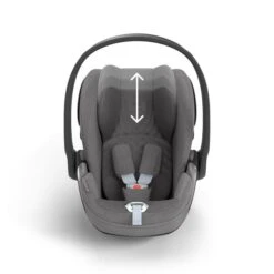 CYBEX Cloud T I-Size Plus Mirage Grey Babyschale 16 CYBEX Cloud T I-Size Plus Mirage Grey Babyschale -Kinder Geschäft cyb 23 eu y000 cloudt migr plus headrest print medium