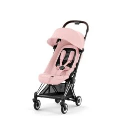 CYBEX Coya Chrome Dark Brown Peach Pink 13 CYBEX Coya Chrome Dark Brown Peach Pink -Kinder Geschäft cyb 23 int y045 coya pcpi chbr withoutinlay