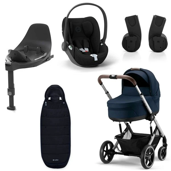 CYBEX Balios S LUX Kinderwagen + Cloud T I-Size Bundle Ocean Blue 3 CYBEX Balios S LUX Kinderwagen + Cloud T I-Size Bundle Ocean Blue