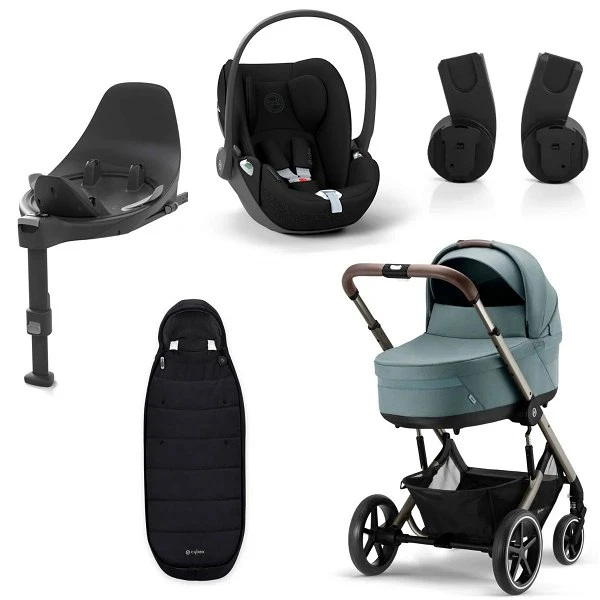 CYBEX Balios S LUX Kinderwagen + Cloud T I-Size Bundle Sky Blue 3 CYBEX Balios S LUX Kinderwagen + Cloud T I-Size Bundle Sky Blue
