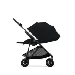 CYBEX Melio Buggy Moon Black Gestell In Carbon -Kinder Geschäft cybex melio buggy moon black 3