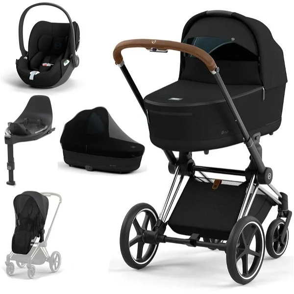 CYBEX PRIAM Kinderwagen Sepia Black Bundle New Generation Inkl. 7 Zubehörartikel 3 CYBEX PRIAM Kinderwagen Sepia Black Bundle New Generation Inkl. 7 Zubehörartikel