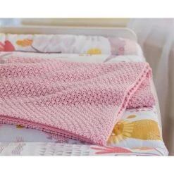 Schardt Strickdecke Altrosa 75x100 Cm Tagesdecke - 100% Baumwolle 5 Schardt Strickdecke Altrosa 75x100 Cm Tagesdecke - 100% Baumwolle -Kinder Geschäft detail honey babystrickdecke sunny rosa gr 4
