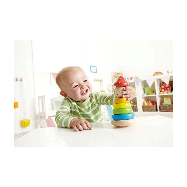 Hape Stapel-Clown E0400 4 Hape Stapel-Clown E0400 – Bild 2