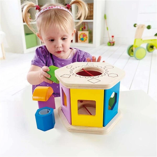 Hape Sortierbox Shake & Match E0407 4 Hape Sortierbox Shake & Match E0407 – Bild 2