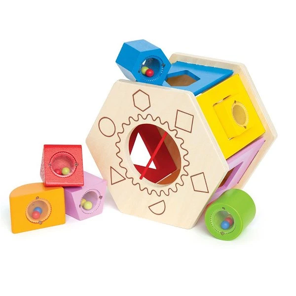 Hape Sortierbox Shake & Match E0407 3 Hape Sortierbox Shake & Match E0407