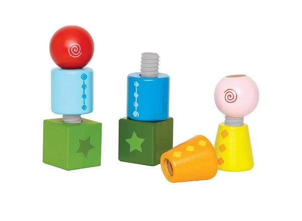 Hape Schraubklötze E0416 3 Hape Schraubklötze E0416