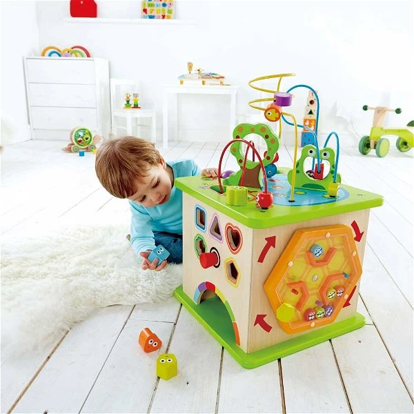 Hape Motorikwürfel Kleine Tierchen E1810 4 Hape Motorikwürfel Kleine Tierchen E1810 – Bild 2