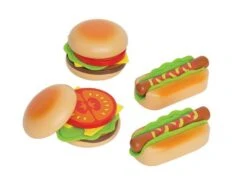 Hape Küchentraum E8018 33 Hape Küchentraum E8018 -Kinder Geschäft e3112 hamberger and hotdog 1 4