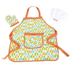 Hape All In One Küche E3126 24 Hape All In One Küche E3126 -Kinder Geschäft e3119 chefs apron set 1 1