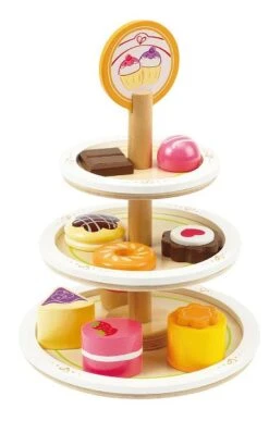 Hape All In One Küche E3126 25 Hape All In One Küche E3126 -Kinder Geschäft e3135 dessert tower 1