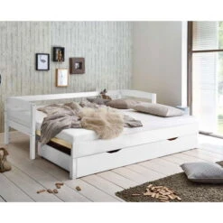 Relita EMILIA Einzelbett Buche Massiv Weiß 90/180 X 200 Cm, Ausziehbar - Frachtfrei 10 Relita EMILIA Einzelbett Buche Massiv Weiß 90/180 X 200 Cm, Ausziehbar - Frachtfrei -Kinder Geschäft eb emma weiss bettkasten 2 gr 1