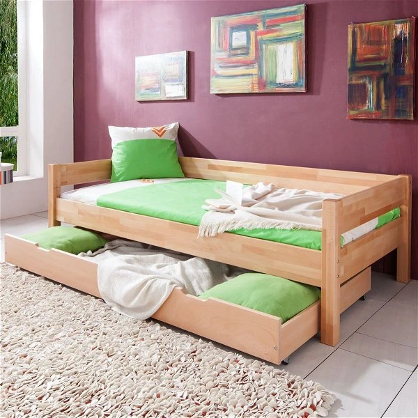 Relita NIK Einzelbett Buche Massiv Natur 90 X 200 Cm 6 Relita NIK Einzelbett Buche Massiv Natur 90 X 200 Cm – Bild 4