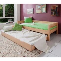 Relita NIK Einzelbett Buche Massiv Natur 90 X 200 Cm 8 Relita NIK Einzelbett Buche Massiv Natur 90 X 200 Cm -Kinder Geschäft eb nik natur bettkasten 2 gr 1