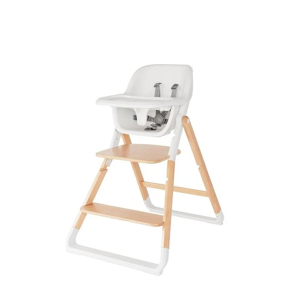 Ergobaby Evolve 3-in-1 Hochstuhl Natural Wood Set Mit Babysitz & Tablett 5 Ergobaby Evolve 3-in-1 Hochstuhl Natural Wood Set Mit Babysitz & Tablett – Bild 3