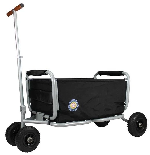 Beachtrekker LiFe Bollerwagen Schwarz Stabil Und Leicht Inkl. Feststellbremse 3 Beachtrekker LiFe Bollerwagen Schwarz Stabil Und Leicht Inkl. Feststellbremse