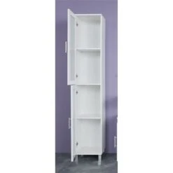 Trendteam Orlando Hochschrank Weiß Melamin 5 Trendteam Orlando Hochschrank Weiß Melamin -Kinder Geschäft florida bd 1681 101 01 geoeffnet