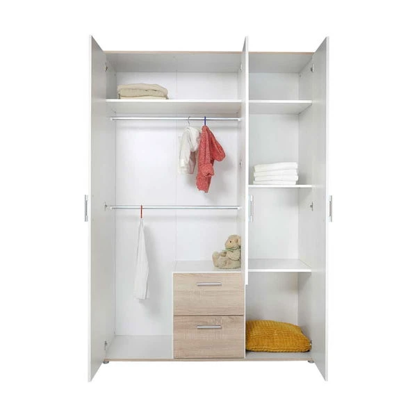 Arthur Berndt Franzi 8-tlg. Komplett-Kinderzimmer Weiß Mit Eiche Sand Dekor 9 Arthur Berndt Franzi 8-tlg. Komplett-Kinderzimmer Weiß Mit Eiche Sand Dekor – Bild 7