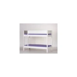 Manis-h Etagenbett FRIGG 90x200 Cm Einfarbig Höhe 159 Cm - 20 Farben Wählbar