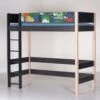 Manis-h Hochbett GEFION 90x200 Cm Pfosten Buche Höhe 193 Cm - 20 Farben Wählbar 2 Manis-h Hochbett GEFION 90x200 Cm Pfosten Buche Höhe 193 Cm - 20 Farben Wählbar -Kinder Geschäft gefion 20 1