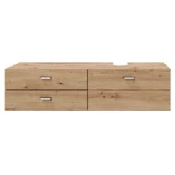 Trendteam Geo Waschbeckenunterschrank Artisan Eiche -Kinder Geschäft geo bd 1751 331 92 frontal freisteller