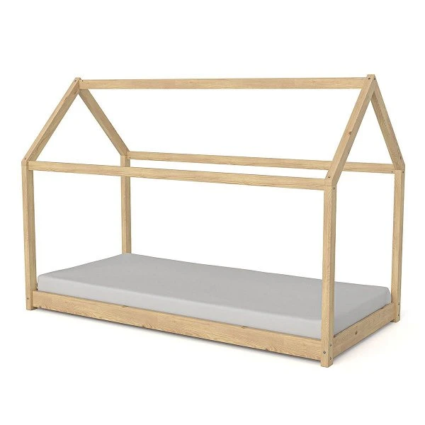 Artkid Haley Hausbett Natur 90x200 Cm Aus Massiver Kiefer 4 Artkid Haley Hausbett Natur 90x200 Cm Aus Massiver Kiefer – Bild 2